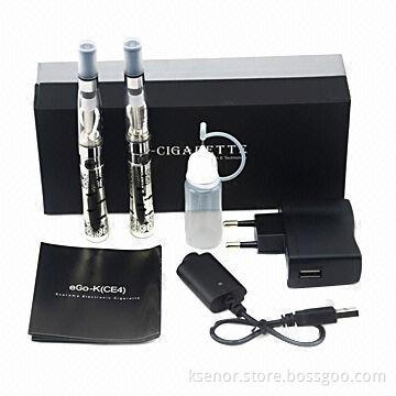 eGo-K E-cigarette Starter Kit with 1.6 to 2.0mL Clearomizer Capacity